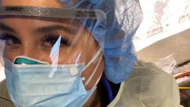 Gabriela says the two Covid-19 patients she took care of have recovered