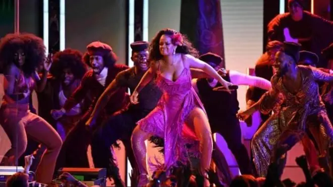 La performance de Rihanna