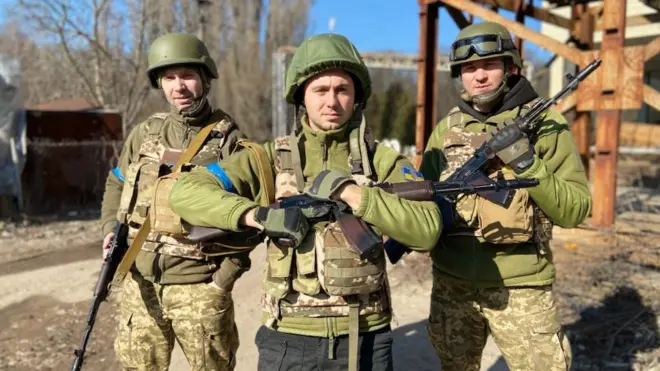 Members of Antytila, one of the biggest acts in Ukraine, have been fighting on the front line