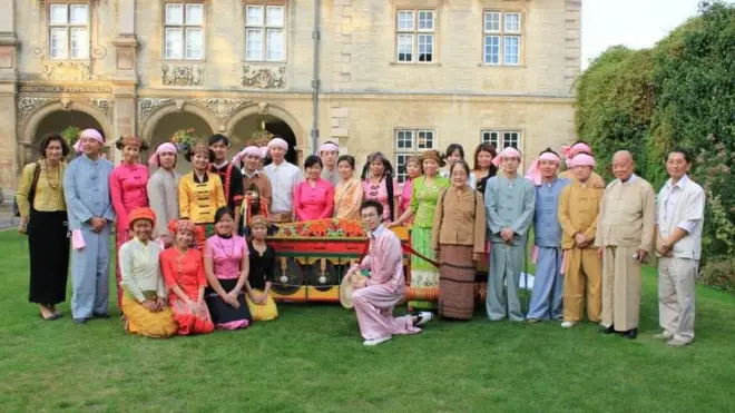 ဗြိတိန်က ရှမ်းလူငယ်တွေနဲ့ ကိန်းဘရစ်ရောက် စိုင်းအောင်ထွန်း