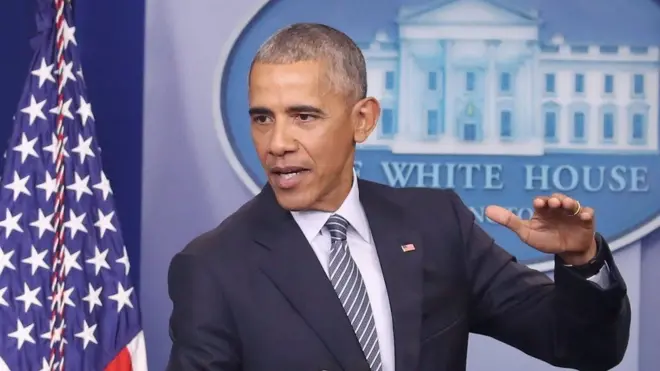 اجرى الرئيس اوباما مؤتمرا صحفيا في البيت الابيض قبيل توجهه الى اوروبا