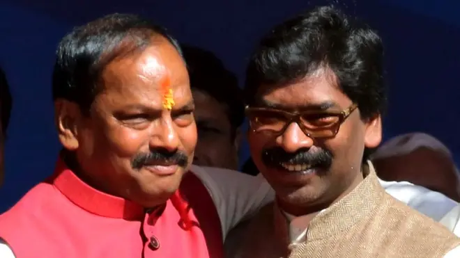 रघुबर दास और हेमंत सोरेन