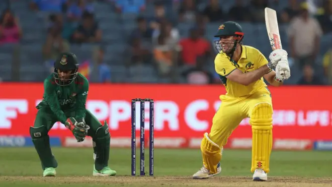  মিচেল মার্শ ১৭৭ রানে নট আউট থেকে যান