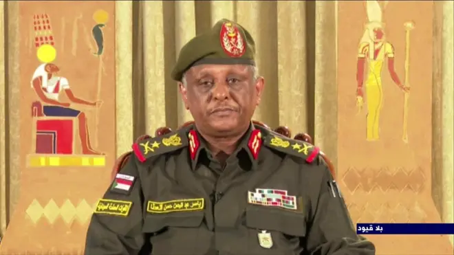 الفريق ياسر العطا عضو مجلس السيادة الانتقالي في السودان