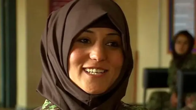 afghan women soldier