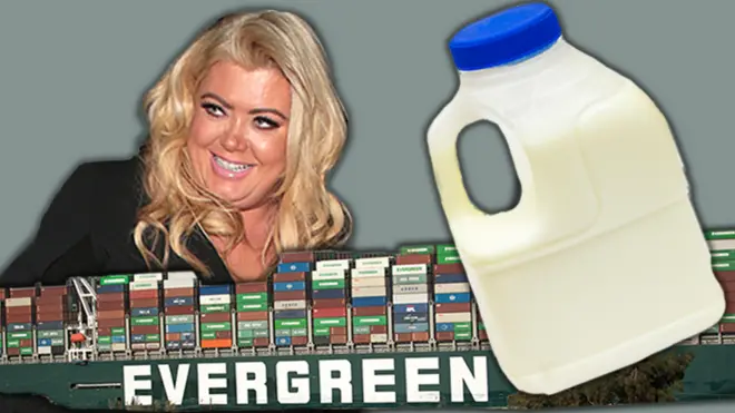 Boat, milk and Gemma Collins