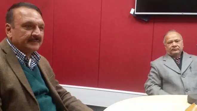 नेपाली काङ्ग्रेसका सहमहामन्त्री प्रकाशशरण महत र नेकपाका स्थायी कमिटी सदस्य रघुजी पन्त