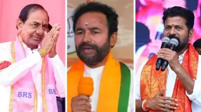 కేసీఆర్, కిషన్ రెడ్డి, రేవంత్ రెడ్డి