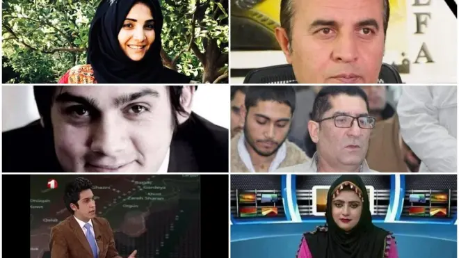 شماری از خبرنگاران و فعالان اجتماعی افغان که در ماه های اخیر کشته شدند