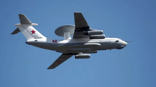 Архивное фото: А-50 на полигоне Алабино перед парадом Победы в 2019 году