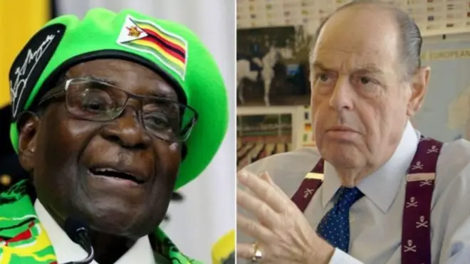 Sir Nicholas alikutana na Rais Mugabe wiki iliyopita