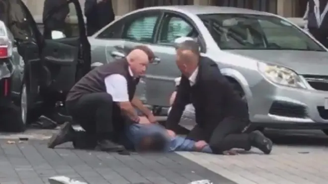 Man pinned to ground near Natural History Museum