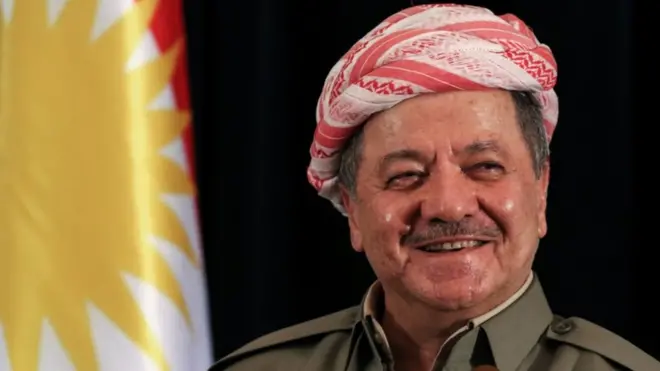 دعا البارزاني القوى الدولية إلى "احترام إرادة الملايين" الذين صوتوا في الاستفتاء.