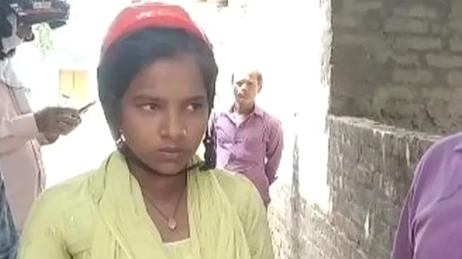 ज्योति अपने पिता के साथ