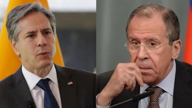 ब्लिंकन और सर्गेई लावरोव