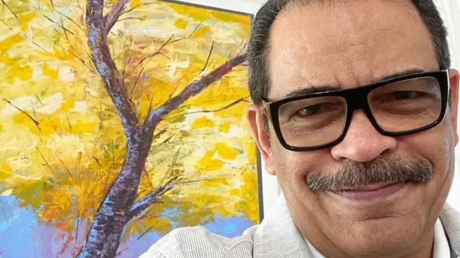 José Vega, artista boricua afectado por el covid de larga duración.