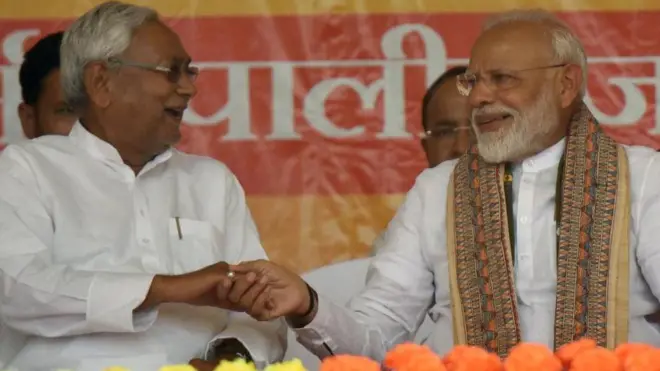 नीतीश कुमार और नरेंद्र मोदी