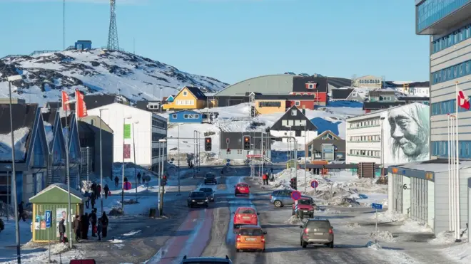 A third of Greenlanders live in the capital Nuuk