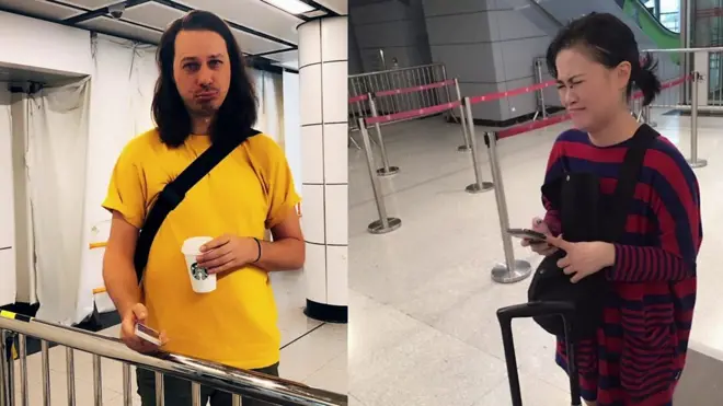 林琳与荷兰籍男友菲利普分居中港两地，疫情之下迟迟无法相聚