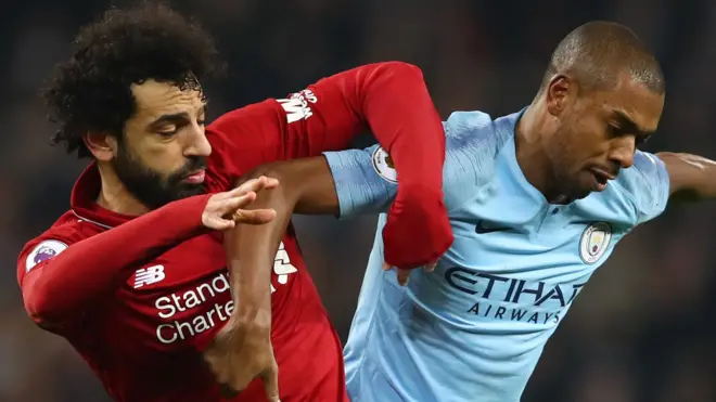 Mohamed Salah na Fernandinho