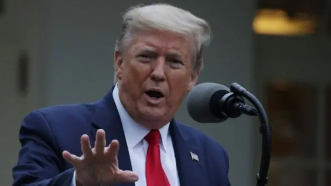 Tổng thống Trump nói bệnh dịch tại Hoa Kỳ 'đã vượt đỉnh'.