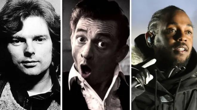 Van Morrison, Johnny Cash and Kendrick Lamar