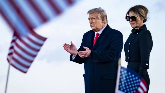 Donald and Melania Trump