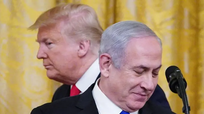 Trump y Netanyahu