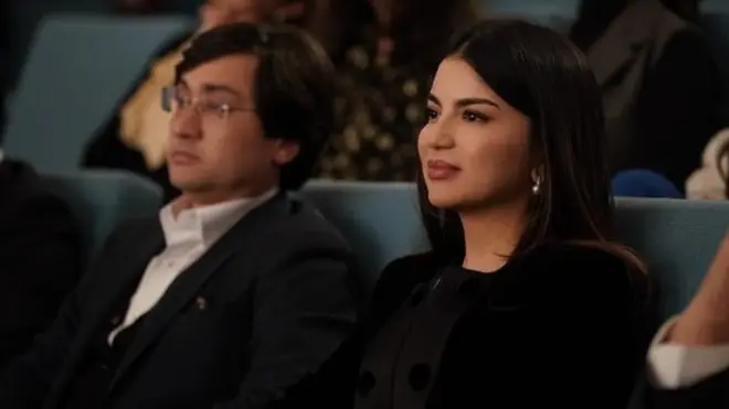 Ойбек Турсунов ва Саида Миризёева.