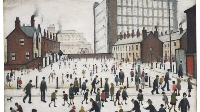 Lukisan yang menggambarkan para pekerja sedang menikmati hari liburnya, diperkirakan akan terjual seharga satu juta poundsterling.