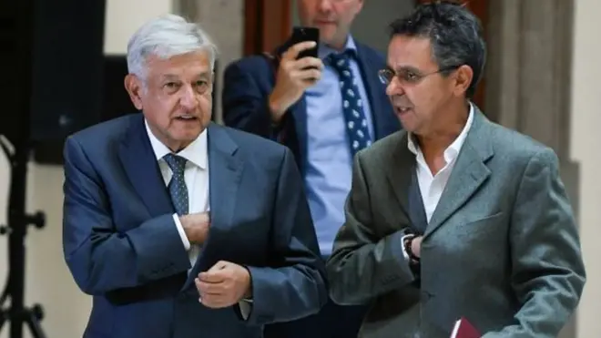 César Yáñez es el colaborador más cercano de López Obrador.