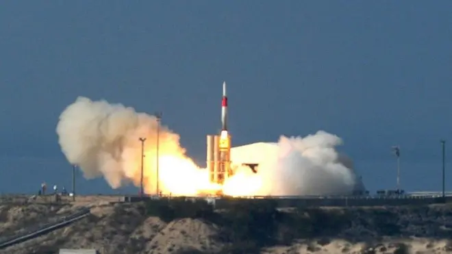 Israeli Arrow missile (file photo)