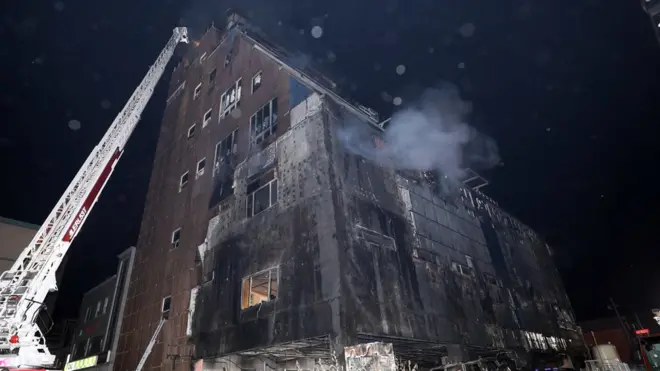 처참한 제천 화재 현장