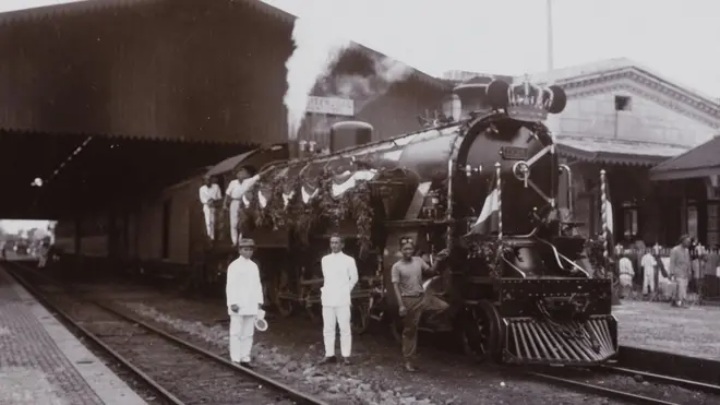Stasiun Bogor sekitar tahun 1927.