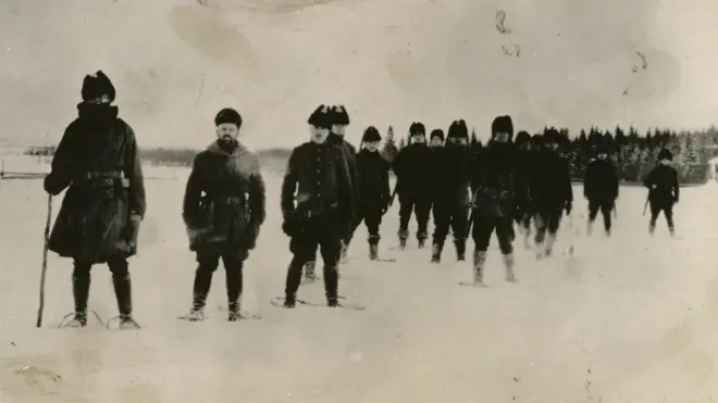 साइबेरिया में अमरीकी सैनिक