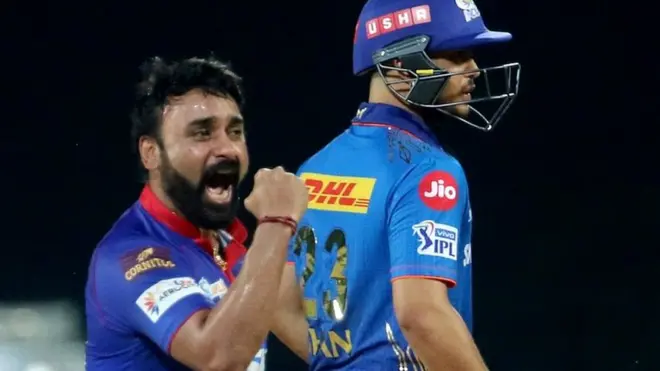 अमित मिश्रा ने चार विकेट लिए