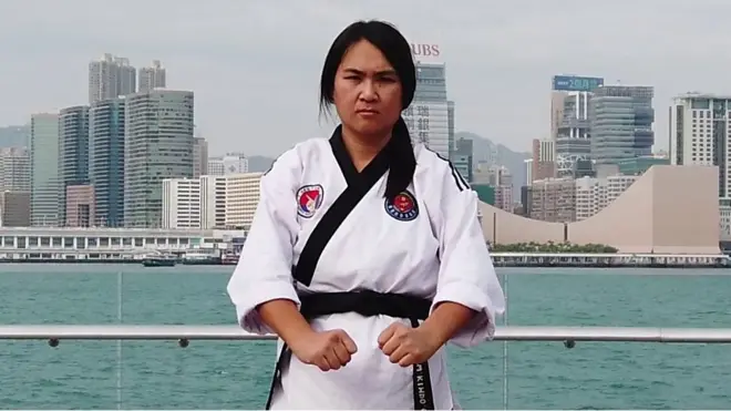 香港跨性別武術家許瑋楓