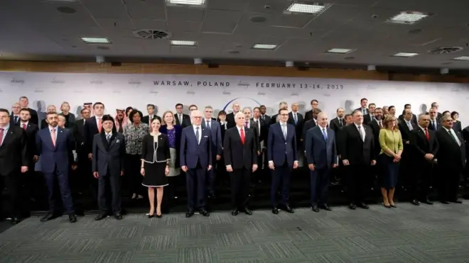 مؤتمر وارسو للسلام في الشرق الأوسط