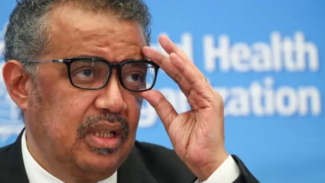 File image of Dr Tedros Adhanom Ghebreyesus
