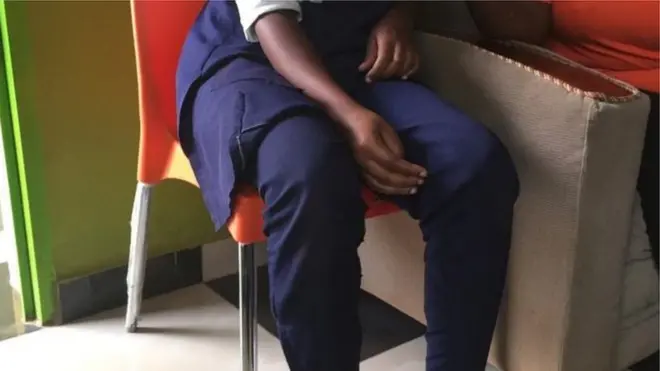 Uyu ni umwe mu barwaye iyi ndwara mu cyumweru gishize wabwiye BBC uko yamufashe