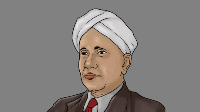 સીવી રમનની તસવીર