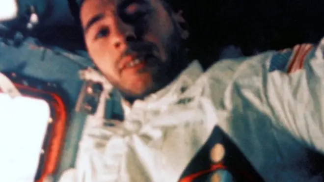 Bill Anders on Apollo 8 in December 1968