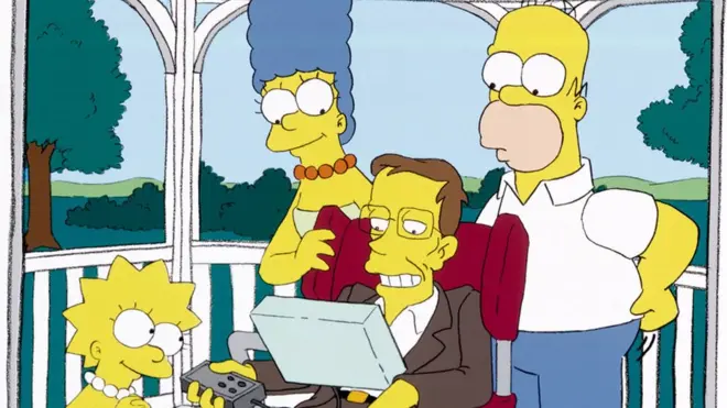 Стівен Гокінг та Сімпсони