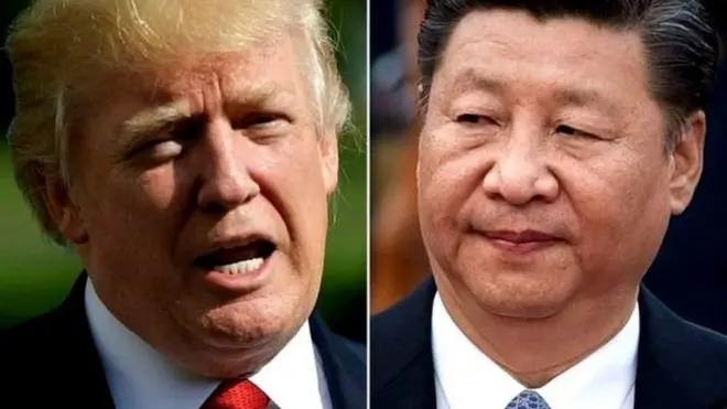 डोनाल्ड ट्रंप और शी जिनपिंग
