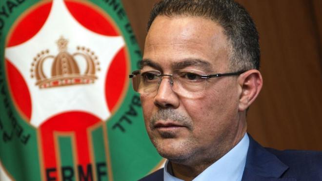 Fouzi Lekjaa President of Morocco Royal Football Federation