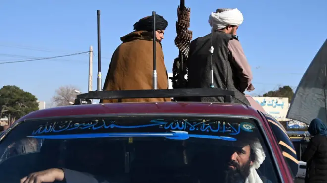 نیروهای طالبان در غرب افغانستان