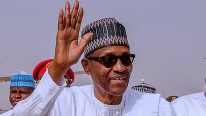 Buhari emeriela Atiku Abubakar iji chị ala Naịjirịa ọnwa anọ ọzọ