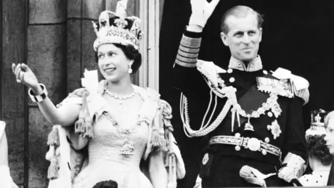 اليزابيث وفيليب عام 1953