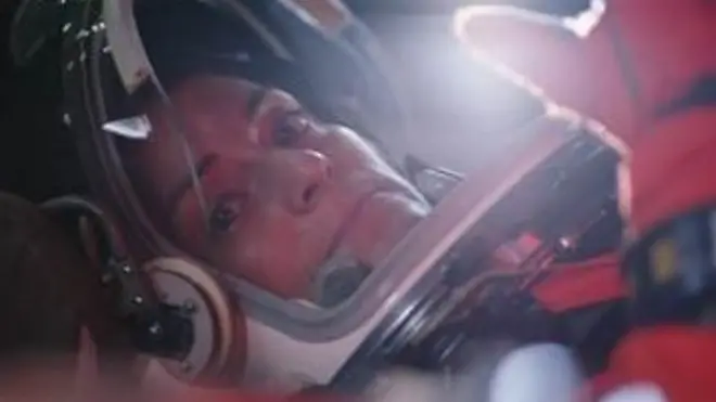 Astronautkinja na Mesecu