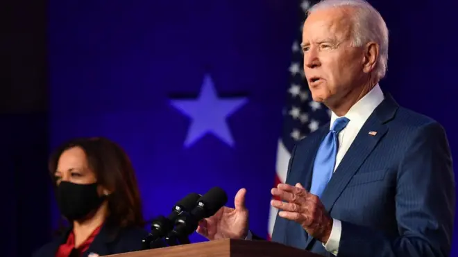 Joe Biden fue elegido presidente de EE.UU.